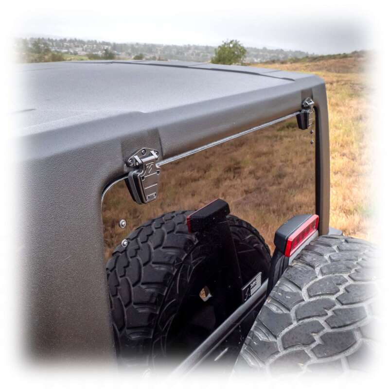 Jeep Wrangler JK Hardtop - TURN Offroad - Squareback 2 Piece - Primer (Paintable) - `07-`18